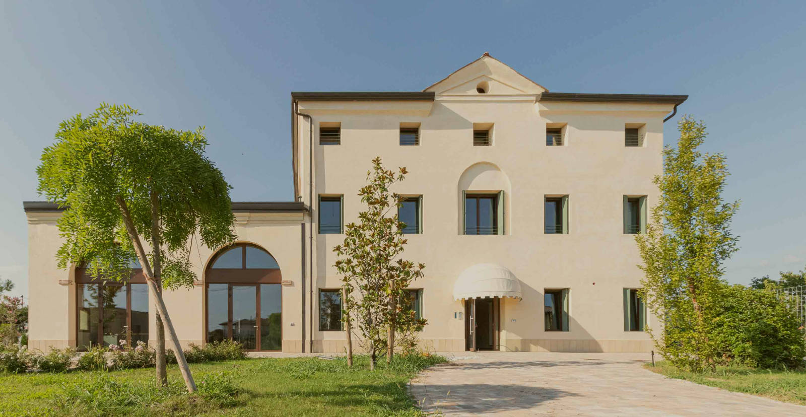 In questa immagine è mostrata la struttura del Residence Superstar a San Martino di Lupari